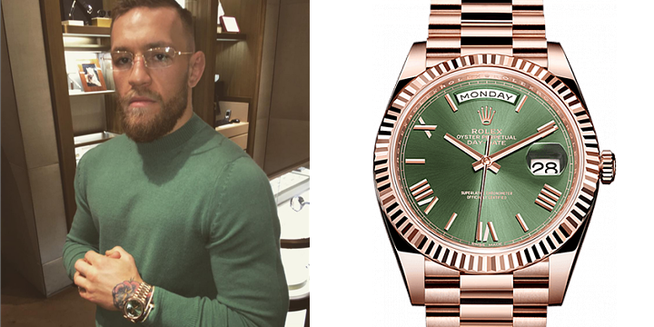 Which Rolex Watches does Conor McGregor wear? | Jaztime Blog