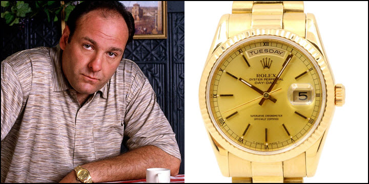 What Rolex does Tony Soprano wear 