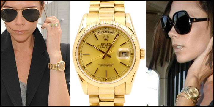 Which Rolex does Victoria Beckham wear 