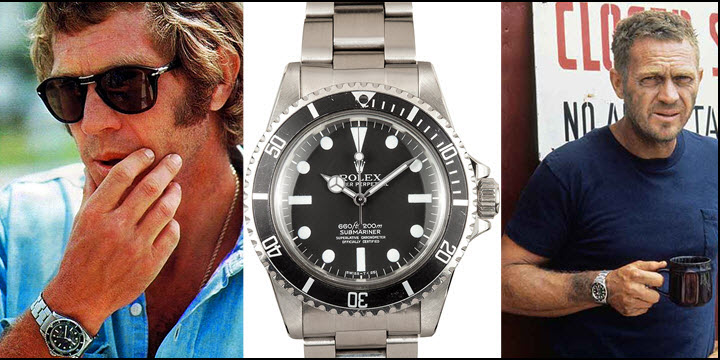 Which Rolex Watches does Steve McQueen wear? | Jaztime Blog