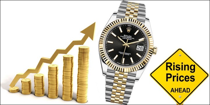 Warning! Rolex Prices are rising! Find out why. | Jaztime Blog