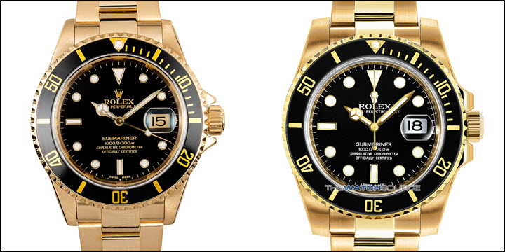 All Black Dial & Yellow Gold Rolex Submariner Watches | Jaztime Blog