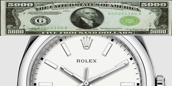 Best Men's Rolex Watches under $5000 