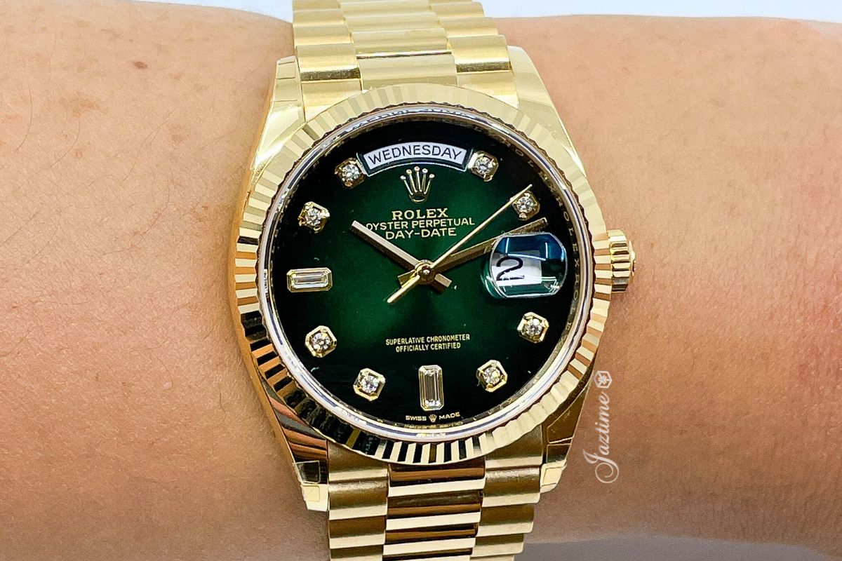 Up Close with the The Rolex Day-Date 36 President 128238