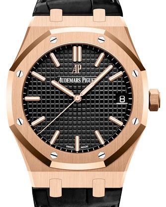 Audemars Piguet Royal Oak 41mm Rose Gold Black Dial 15500OR.OO.D002CR.01