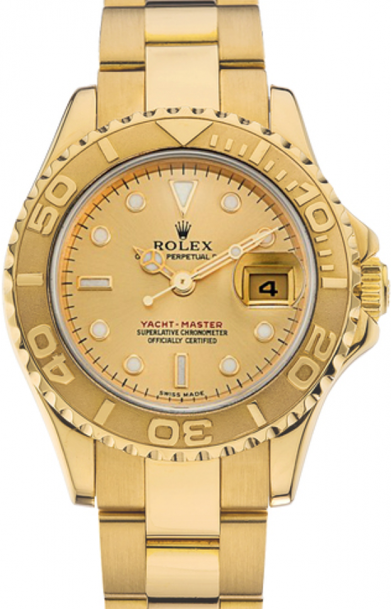 Rolex Yacht-Master 29 169628 Gold White Dial Yellow Gold Oyster - BRAND NEW