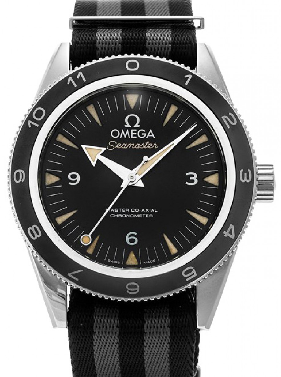 Omega Seamaster 300 James Bond "Spectre" Black Grey Nato 41mm  233.32.41.21.01.001