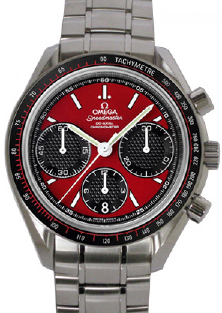 omega speedmaster racing red dial