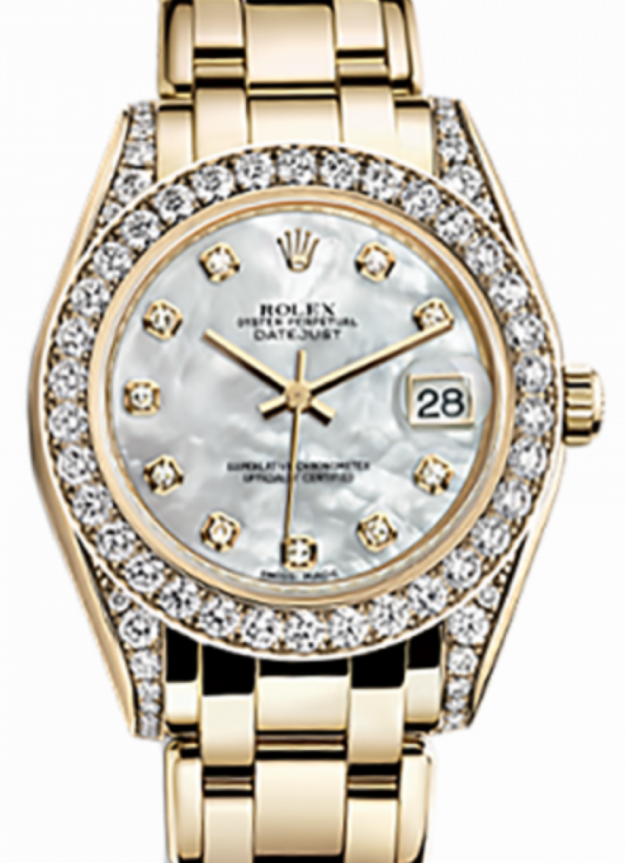 rolex pearlmaster 34 yellow gold