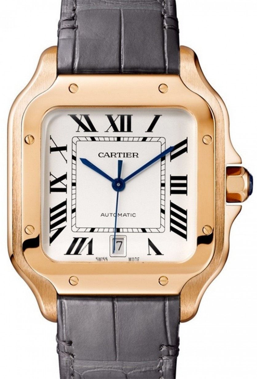 cartier gold watch strap