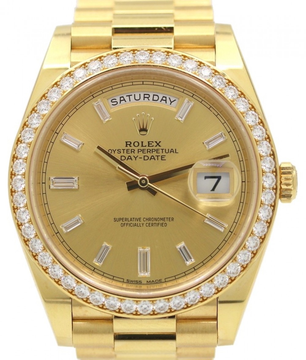 Rolex Day-Date 40 Yellow Gold Champagne 