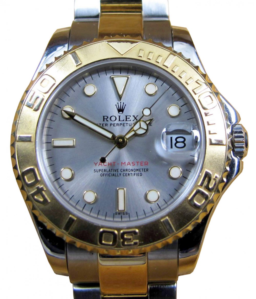 rolex yacht master gold and steel