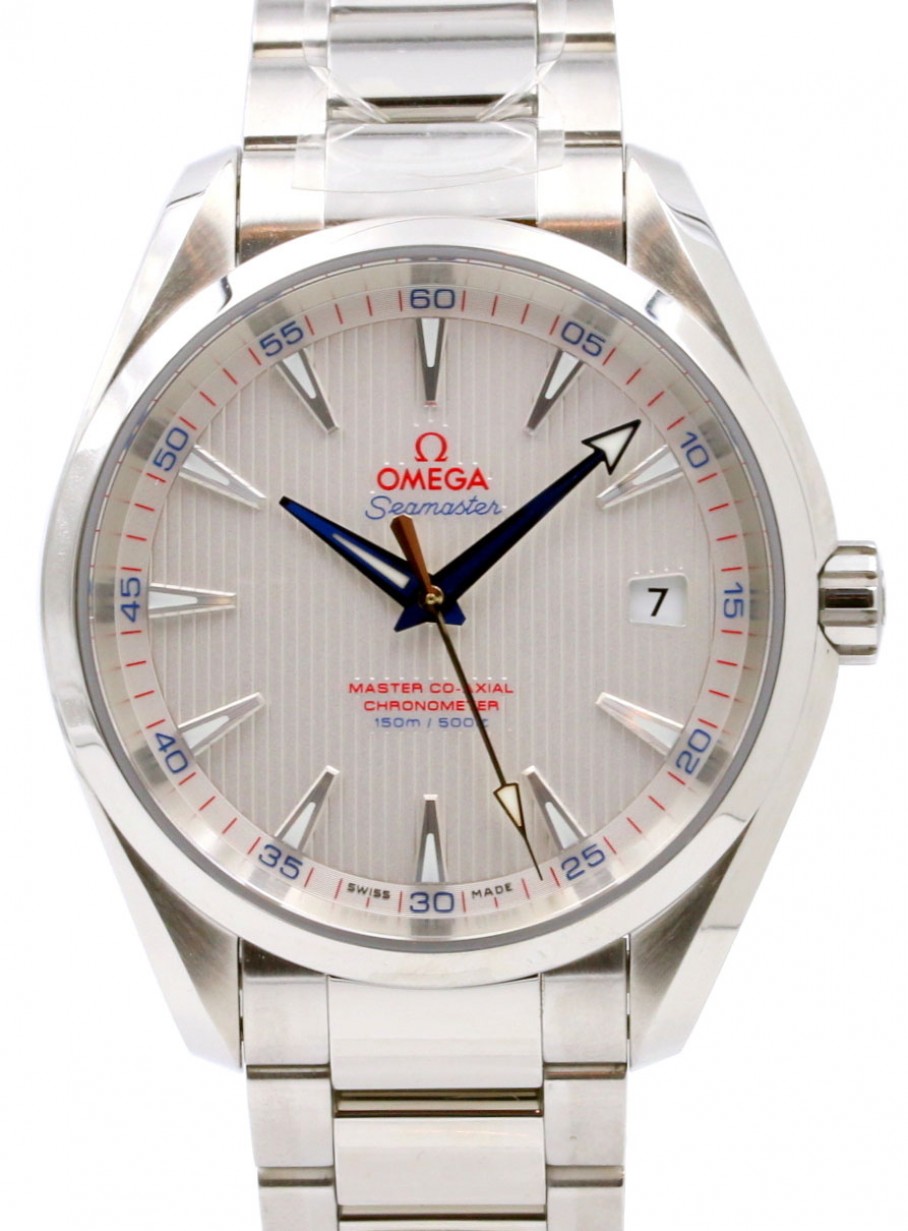 Omega Seamaster Aqua Terra Golf Edition 231.10.42.21.02.004 Silver Index  150 M Co-Axial Stainless Steel 41.5mm - BRAND NEW
