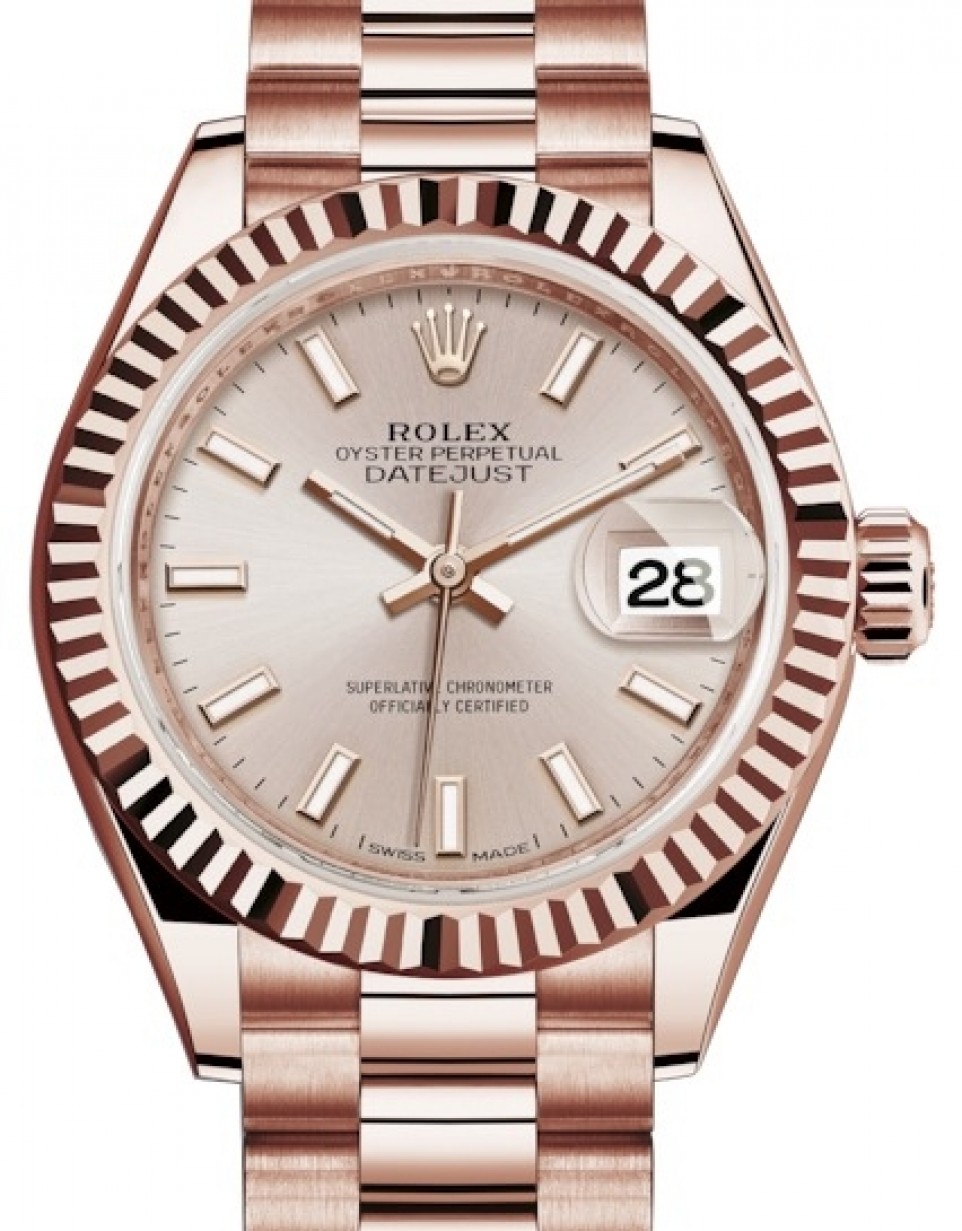 rolex oyster perpetual datejust rose gold