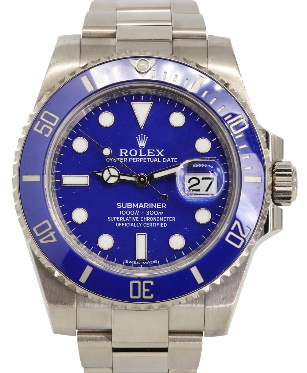 Rolex Submariner 116619 Ceramic Blue 