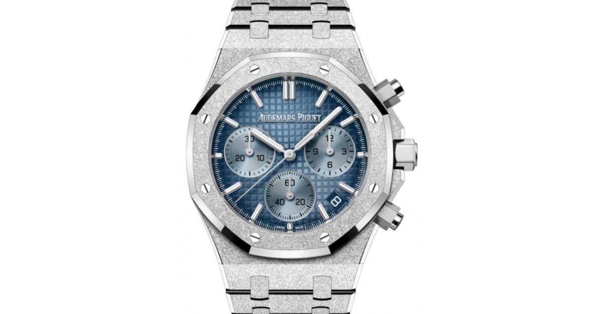 Audemars Piguet Royal Oak Chronograph 41mm in White Gold with Baguette-Cut  Blue Sapphires – Posts – Timekeepers Club