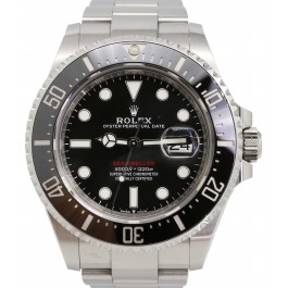 Rolex Sea-Dweller True 50th Anniversary Black Maxi Dial Stainless Steel  Oyster 43mm Automatic 126600 - PRE-OWNED