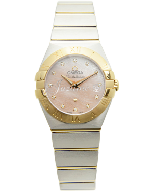 Omega 123.20.24.60.57.004 Constellation Quartz 24mm Steel And Yellow Gold BRAND NEW