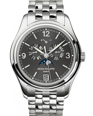 Patek Philippe Complications Annual Calendar Moon Phases Date White Gold Slate Grey Dial 5146/1G-010 - BRAND NEW