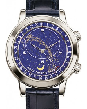 Patek Philippe Grand Complications Celestial Moon Age Platinum Blue Sky Chart Dial 6102P-001 - BRAND NEW