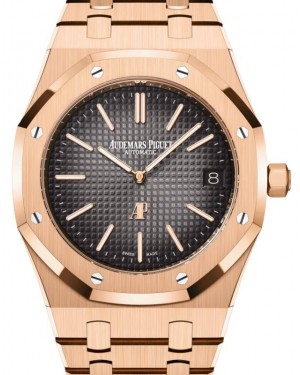 Audemars Piguet Royal Oak Jumbo Extra-Thin "50th Anniversary" 39mm Rose Gold Grey Dial 16202OR.OO.1240OR.01 - BRAND NEW