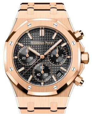 Audemars Piguet Royal Oak Chronograph "50th Anniversary" 41mm Rose Gold Black Dial 26240OR.OO.1320OR.02 - BRAND NEW