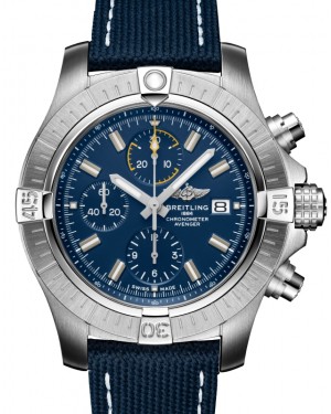 Breitling Avenger Chronograph 45 Stainless Steel Blue Dial A13317101C1X2