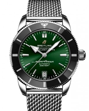 Breitling Superocean Heritage B20 Automatic 42 Stainless Steel Green Dial AB2010121L1A1