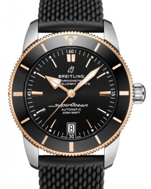 Breitling Superocean Heritage B20 Automatic 42 Stainless Steel/Red Gold Black Dial UB2010121B1S1