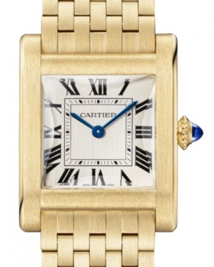 Cartier Tank Normale Large Yellow Gold Silver Dial WGTA0110 - BRAND NEW