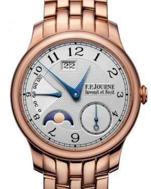 F.P.Journe Octa Automatique Lune Rose Gold 40mm Silver Dial - BRAND NEW