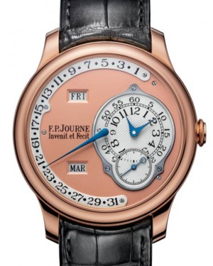 F.P.Journe Octa Calendrier Rose Gold 40mm Salmon Dial Leather Strap - BRAND NEW