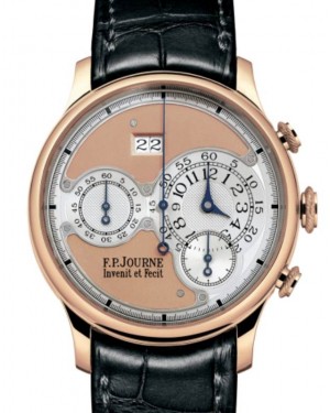F.P.Journe Octa Chronographe Rose Gold 40mm Salmon Dial Leather Strap - BRAND NEW