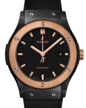 Hublot Classic Fusion 3-Hands Ceramic King Gold 42mm 542.CO.1181.RX - BRAND NEW