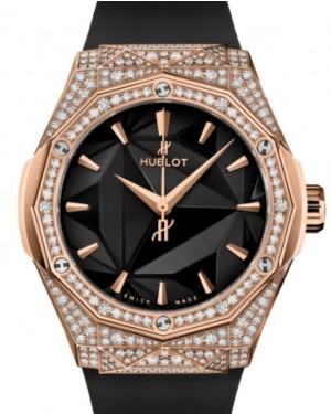 Hublot Classic Fusion Orlinski King Gold Pave 40mm 550.OS.1800.RX.1604.ORL19 - BRAND NEW
