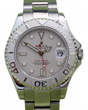 Rolex Yacht-Master 168622 Ladies Midsize 35mm Stainless Steel Oyster Date Unisex