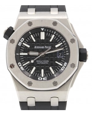 Audemars Piguet Royal Oak Offshore Diver Stainless Steel 42mm Black Dial 15710ST.OO.A002CA.01 - PRE-OWNED