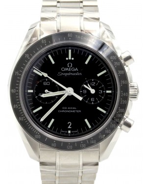 Omega Speedmaster 311.30.44.51.01.002 Moonwatch Co-Axial Black Index Stainless Steel Chronograph 44.25mm BRAND NEW
