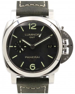 Panerai PAM 535 Luminor 1950 42mm Stainless Steel Black Leather - BRAND NEW