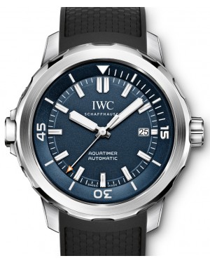 IWC Aquatimer Automatic "Expedition Jacques-Yves Cousteau" Stainless Steel 42mm Blue Dial IW329005