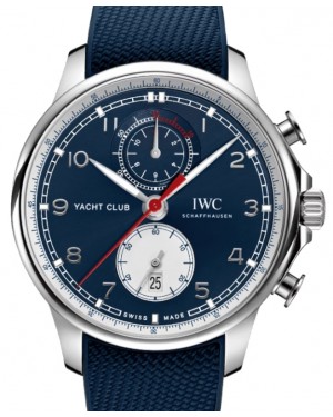 IWC Portugieser Yacht Club Chronograph “Orlebar Brown” Stainless Steel 44.6mm Blue Dial IW390704 - BRAND NEW