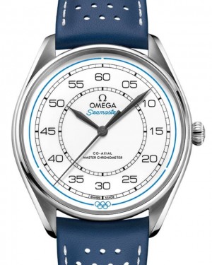 Omega Seamaster Olympic Official Timekeeper 39.5mm "Limited Edition Set" Steel Blue Strap 522.32.40.20.04.001