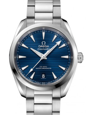 Omega Seamaster Aqua Terra 150M Co‑Axial Master Chronometer Stainless Steel Blue Dial & Steel Bracelet 38mm 220.10.38.20.03.001 - BRAND NEW