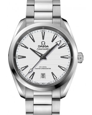 Omega Seamaster Aqua Terra 150M Co‑Axial Master Chronometer Stainless Steel Silver Dial & Steel Bracelet 38mm 220.10.38.20.02.001 - BRAND NEW