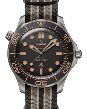 Omega Seamaster Diver 300M "No Time To Die" James Bond 007 Edition 42mm Brown Dial Nato Strap 210.92.42.20.01.001