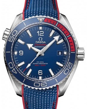 Omega Seamaster Planet Ocean 600M 43.5mm "Pyeongchang 2018" Stainless Steel Blue Dial 522.32.44.21.03.001