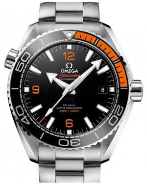 Omega Seamaster Planet Ocean 600M 43.5mm Steel Black Dial Bracelet 215.30.44.21.01.002