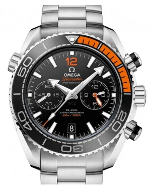 Omega Seamaster Planet Ocean 600M Chronograph 45.5mm Steel Black Dial Bracelet 215.30.46.51.01.002