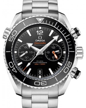 Omega Seamaster Planet Ocean 600M Chronograph 45.5mm Steel Black Dial Bracelet 215.30.46.51.01.001