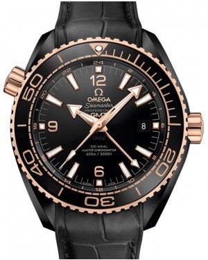 Omega Seamaster Planet Ocean 600M Co-Axial Master Chronometer GMT "Deep Black" 215.63.46.22.01.001